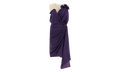 DRAPED MINI DRESS "RAISIN" RW DR0121 4778 E22 79