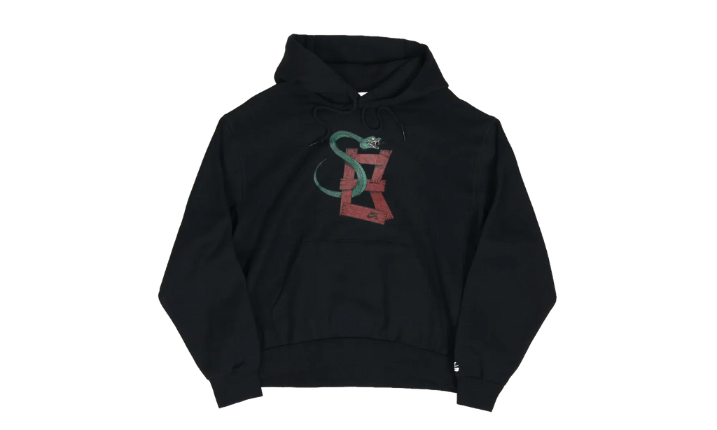 SB Skate Fleece Pullover Hoodie "Black / White" FV7400 010