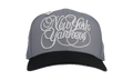 59FIFTY New York Yankees 1980 All Star Game Cursive Script Fitted Hat "Grey" NE237