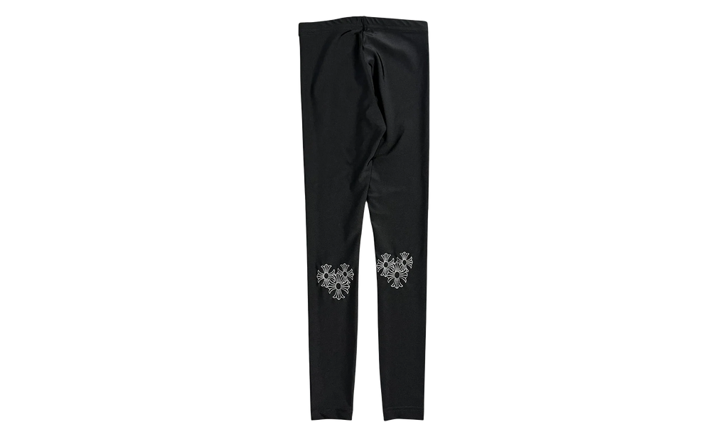 Vintage Plus Cross Logo Leggings "Black Grey Blue" CHRM1125
