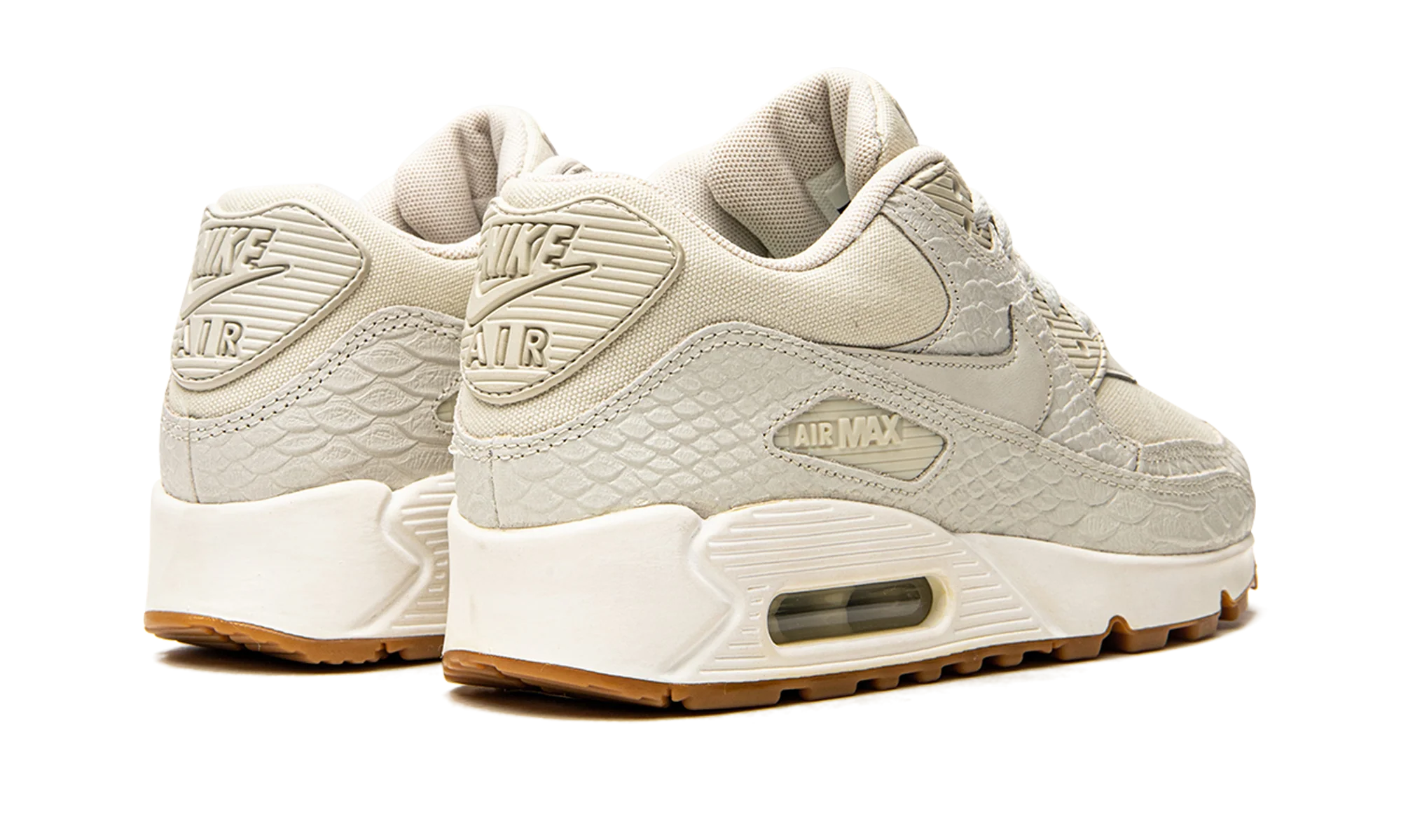 AIR MAX 90 MNS WMNS "Light Bone Snakeskin" 896497 001