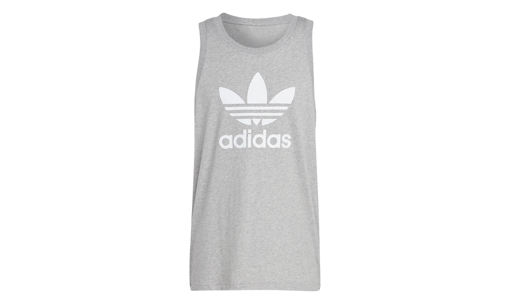 Classics Trefoil Tank Top "Medium Grey Heather" IM2082