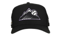 9FIFTY Colorado Rockies 2007 Team Color A Frame Snapback Hat "Black (Grey Brim)" NE472