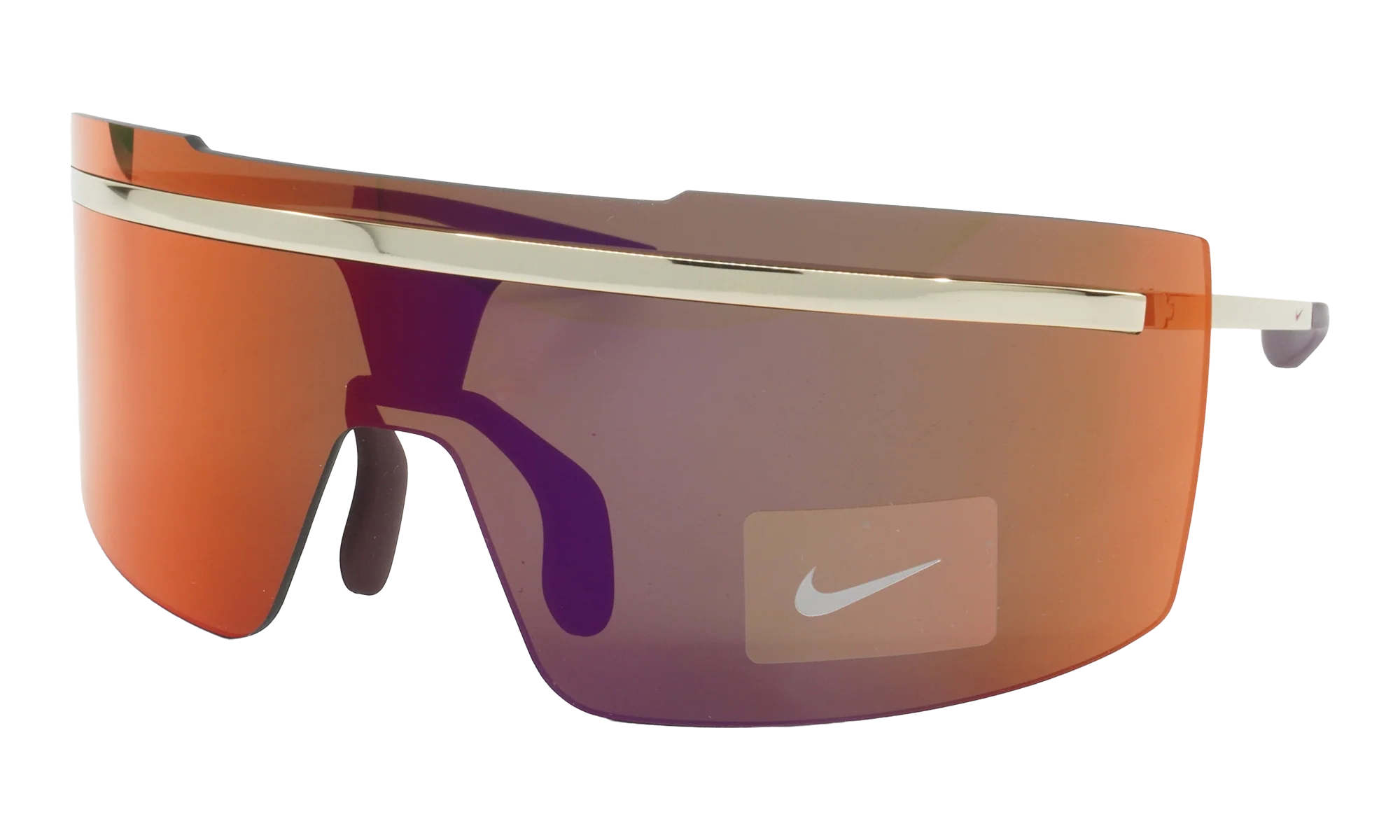 Echo Shield M Sunglasses "Gold / Crimson Mirror" FD1884 750