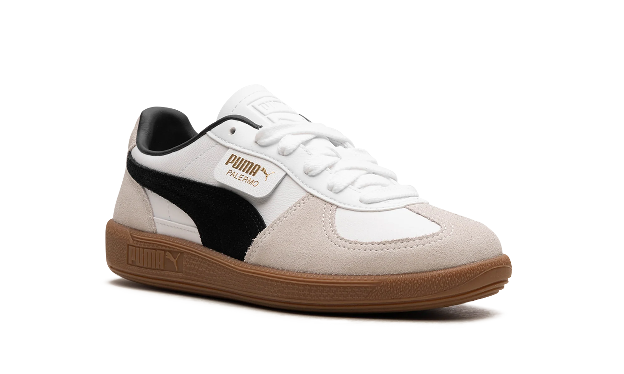 PALERMO LEATHER WMNS "PUMA WHITE / VAPOR GRAY / GUM" 39764701