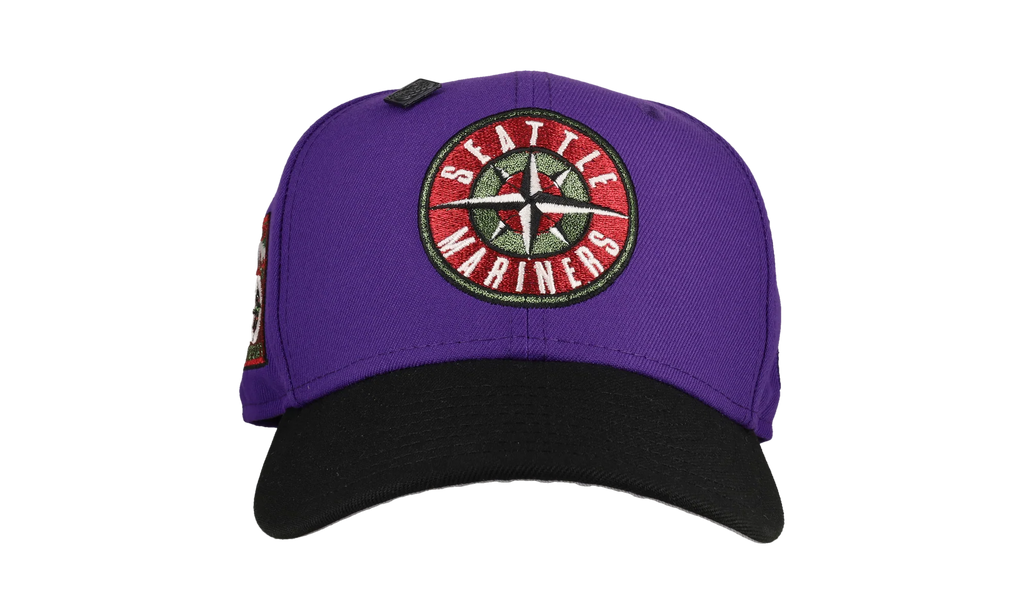 59FIFTY Seattle Mariners 40th Anniversary Fitted Hat "Purple Shock" NE377