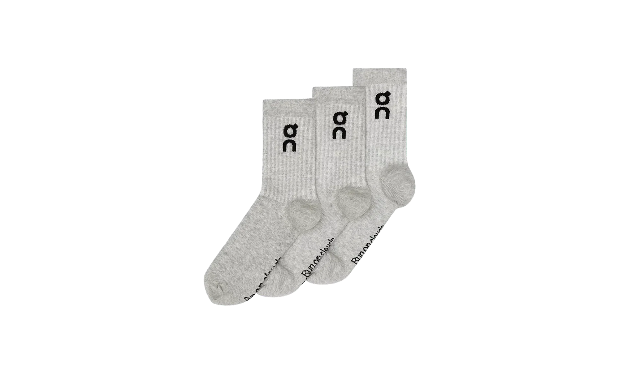 Logo Sock High 3P "Heather Gray" 2UF10311732