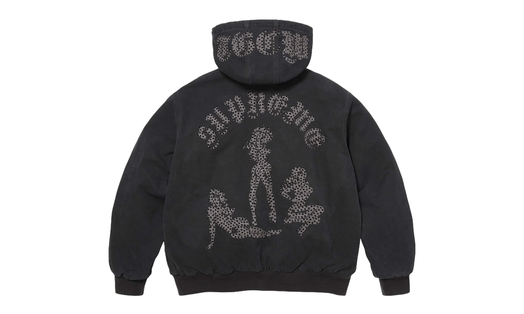 The Great China Wall Hooded Work Jacket "SS26 - Black" SU27511
