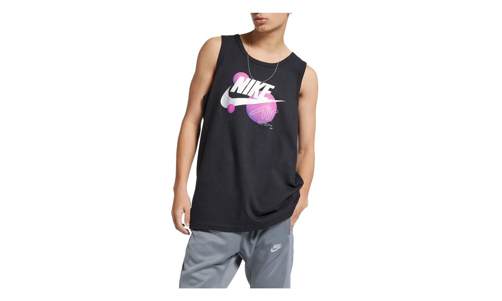 Air Logo Sleeveless Tank Top "Black / Purple" CI2992 010