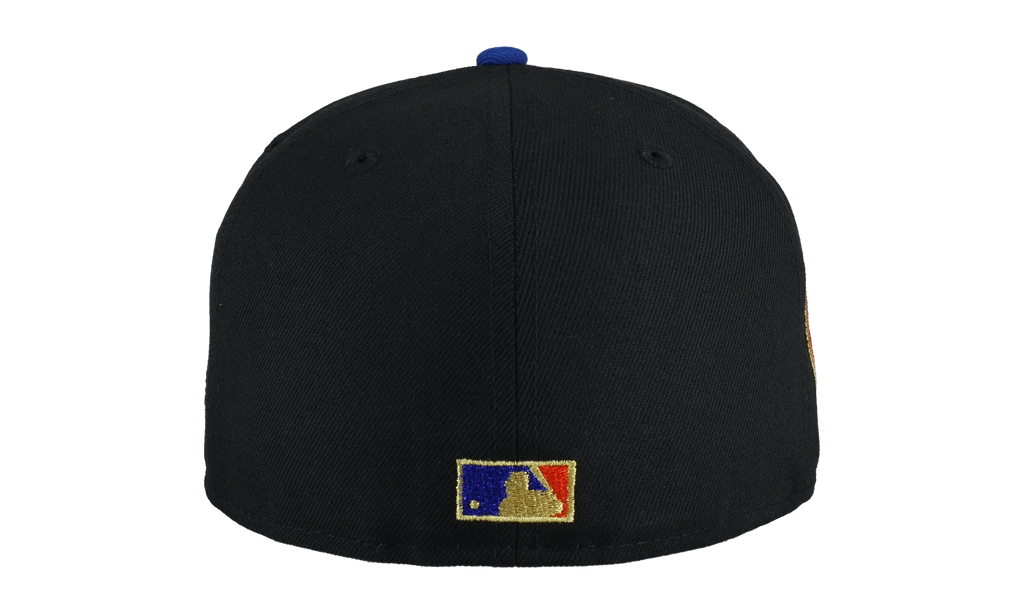 59FIFTY New York Mets 1969 World Series Fitted Hat "Script Metallic - Black" 123451300330