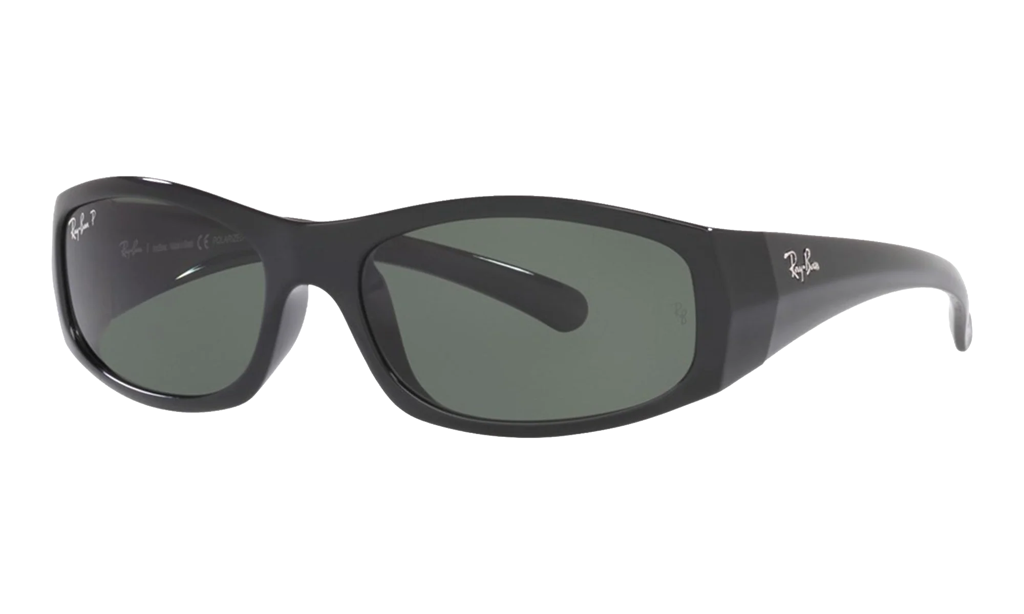 Rectangle Polarized Sunglasses "Black" RB4093-601-9A_57