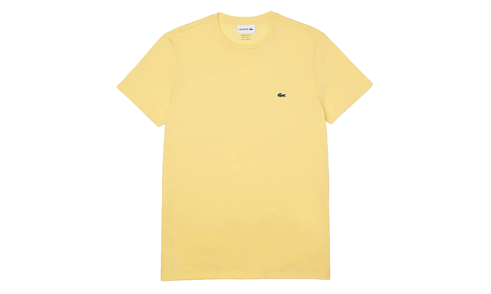 Crew Neck Pima Cotton Jersey T-shirt "Yellow" TH6709 6XP