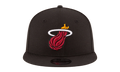 9Fifty NBA Miami Heat OTC "BLACK" 70556872