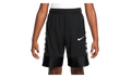 Dri-Fit Elite Stripe Basketball Shorts GS "Black White" FN8326 010