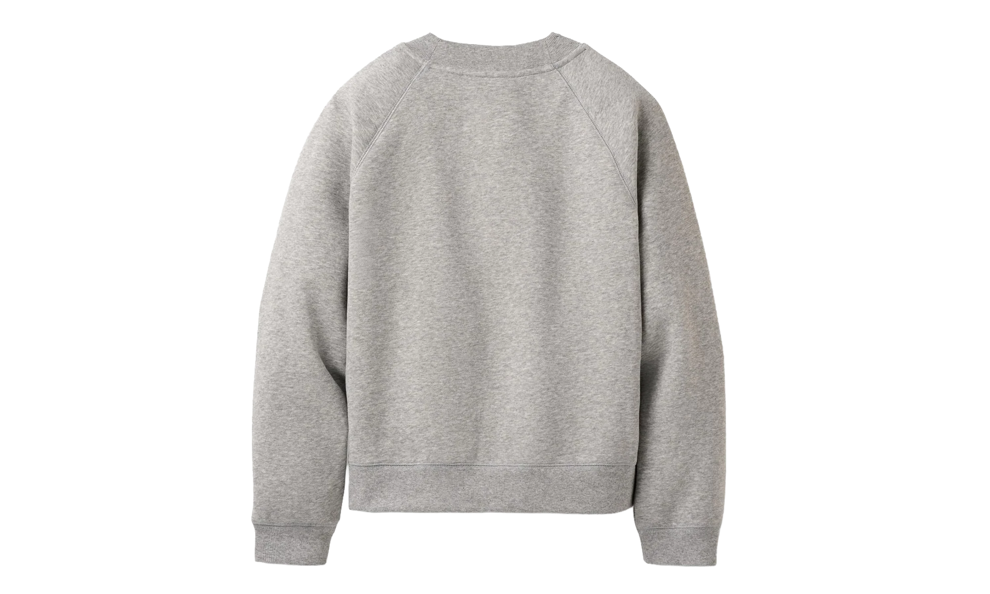 Logo Crewneck Sweatshirt WMNS "Grey Heather" 1171477 GRHE