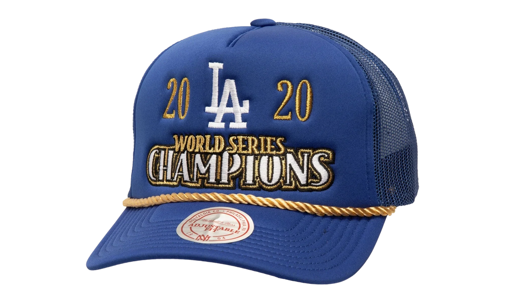 MLB Golden Champs Trucker Cap "Los Angeles Dodgers - Blue" HT9420 LADBLUE