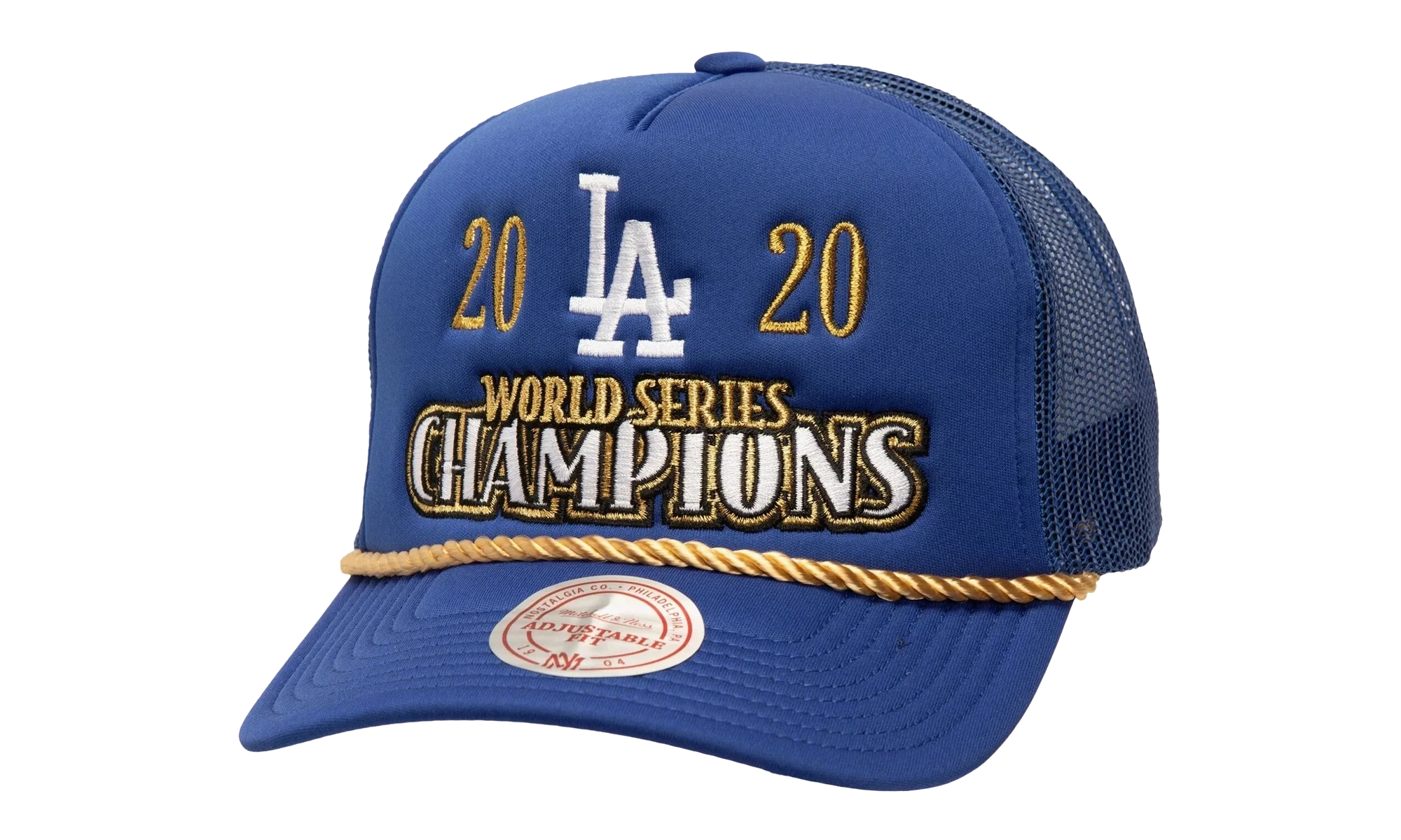 MLB Golden Champs Trucker Cap "Los Angeles Dodgers - Blue" HT9420 LADBLUE
