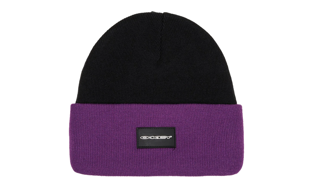 TC Stretch Logo Beanie "Blackout / Ultra Purple" FOS900936 9EB