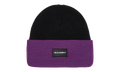 TC Stretch Logo Beanie "Blackout / Ultra Purple" FOS900936 9EB