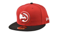 59FIFTY NBA Atlanta Hawks 2-Tone Fitted Hat "Red / Black" 70343705