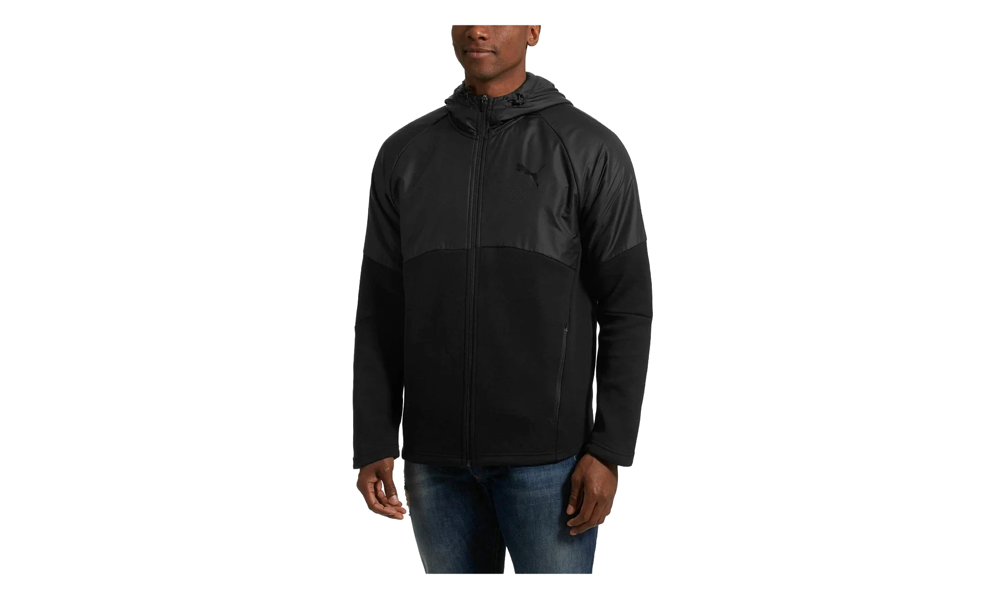 Evostripe WR Full-Zip Hoodie "Black" 851726 01