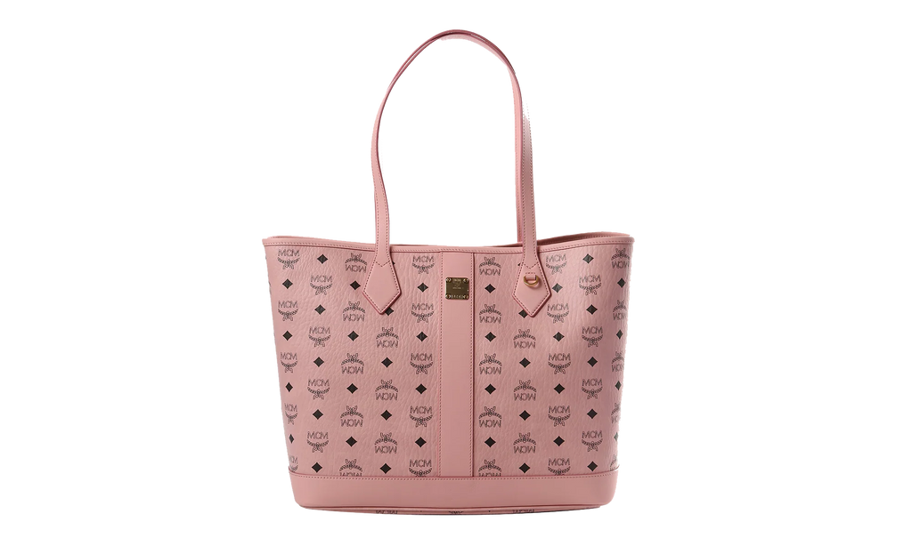 Medium Liz Shopper in Visetos "Soft Pink" MWPGSLR02PZ001
