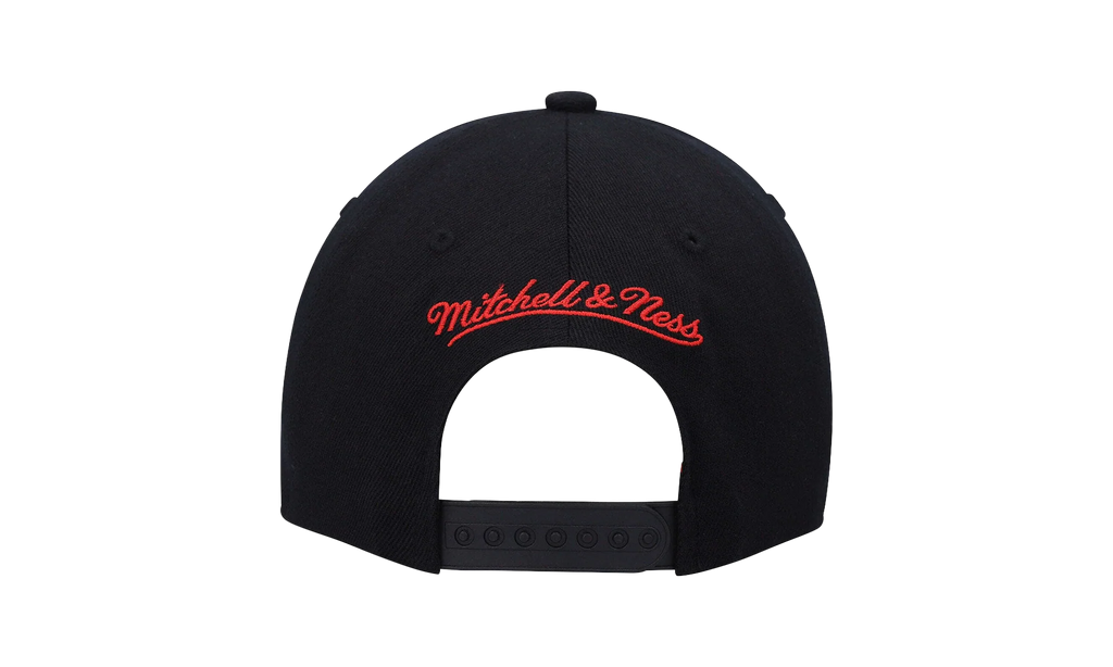 NBA Team 2 Tone 2.0 Stretch Snapback Cap "Portland Trail Blazers - Black / Red" HHSS3265 PTBYYPPPBKRD
