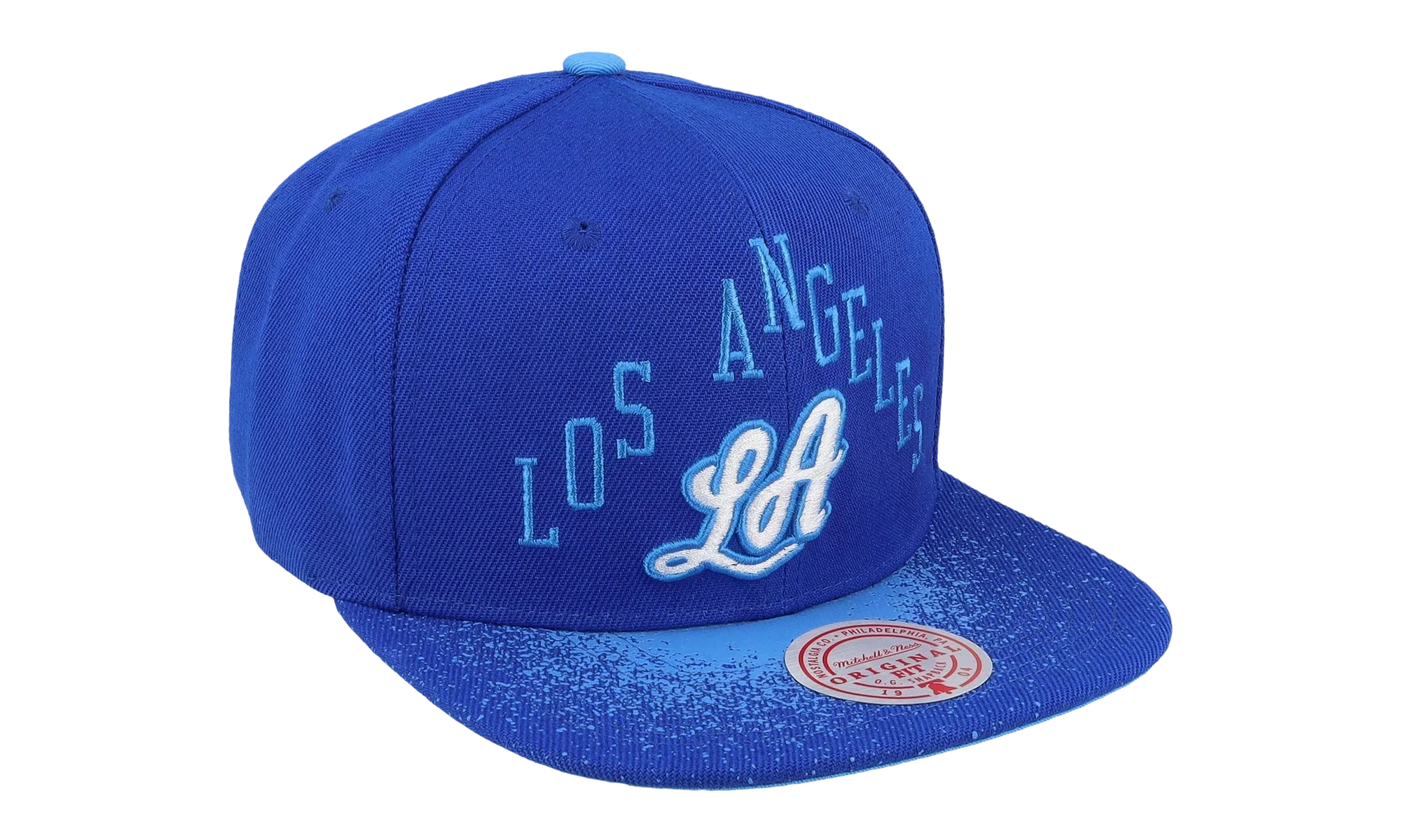 NBA Hardwood Classics Re-Take Snapback Cap "Los Angeles Lakers - Blue" 6HSSSH21339 LALBLUE