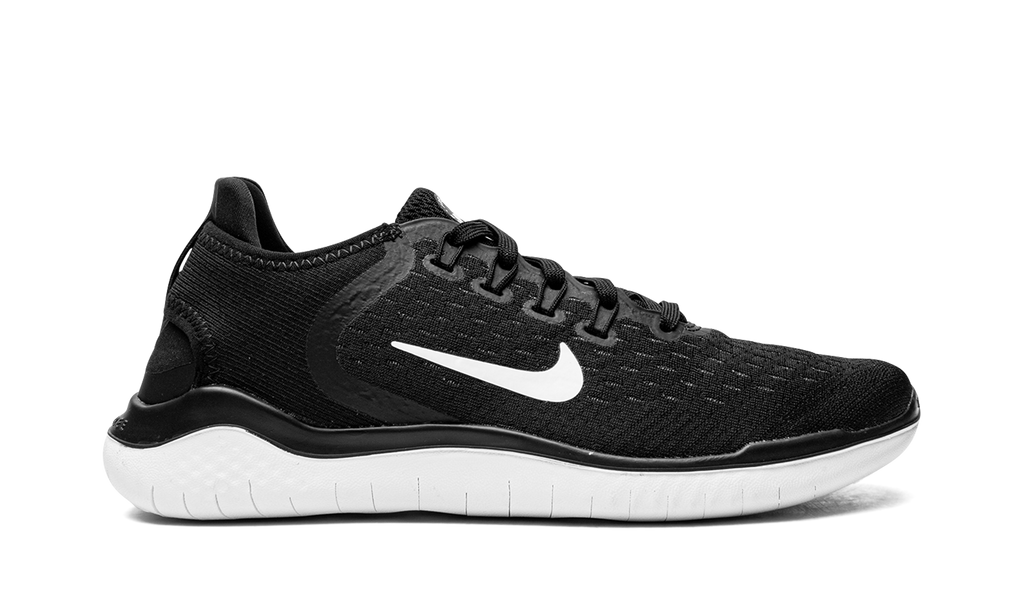 FREE RN 2018 MNS WMNS"BLACK WHITE" 942837 001