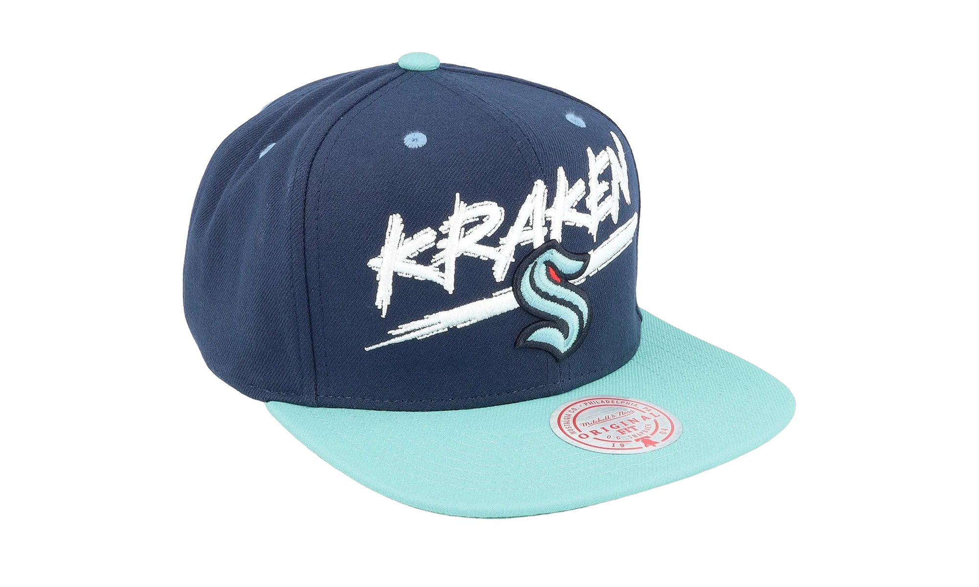 NHL Transcript Snapback Cap "Seattle Kraken - Navy / Light Blue" HHSS5735 SKRYYPPPNYLB