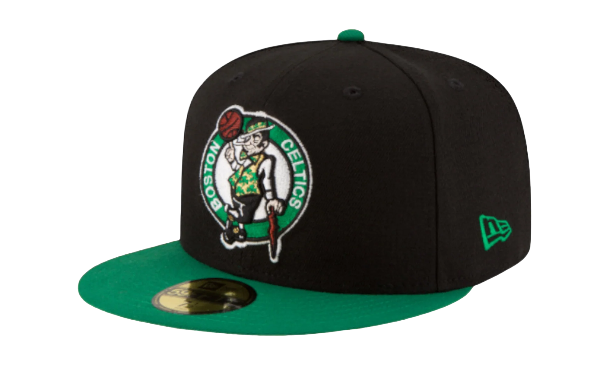 59FIFTY Boston Celtics 2Tone Fitted Hat "Black / Green / Gray UV" NE498