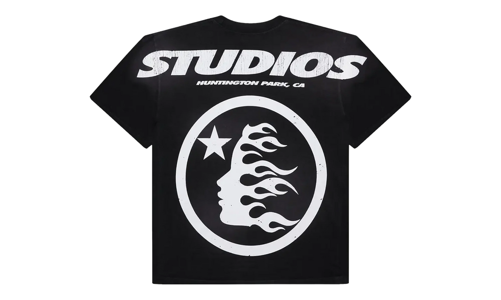 Cartoon Logo Glitter T-shirt "Black / White" HSR211