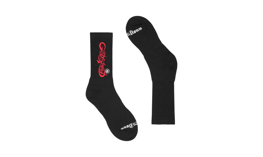 New Age Logo Socks "Black / Red" JUSC1TO5