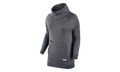 Sportswear Modern Funnel Neck Sweatshirt WMNS "Grey / Black" 803599 091