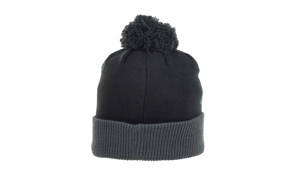 Brooklyn Nets Cuffed Knit Pom Beanie "Black / Grey" 60267468