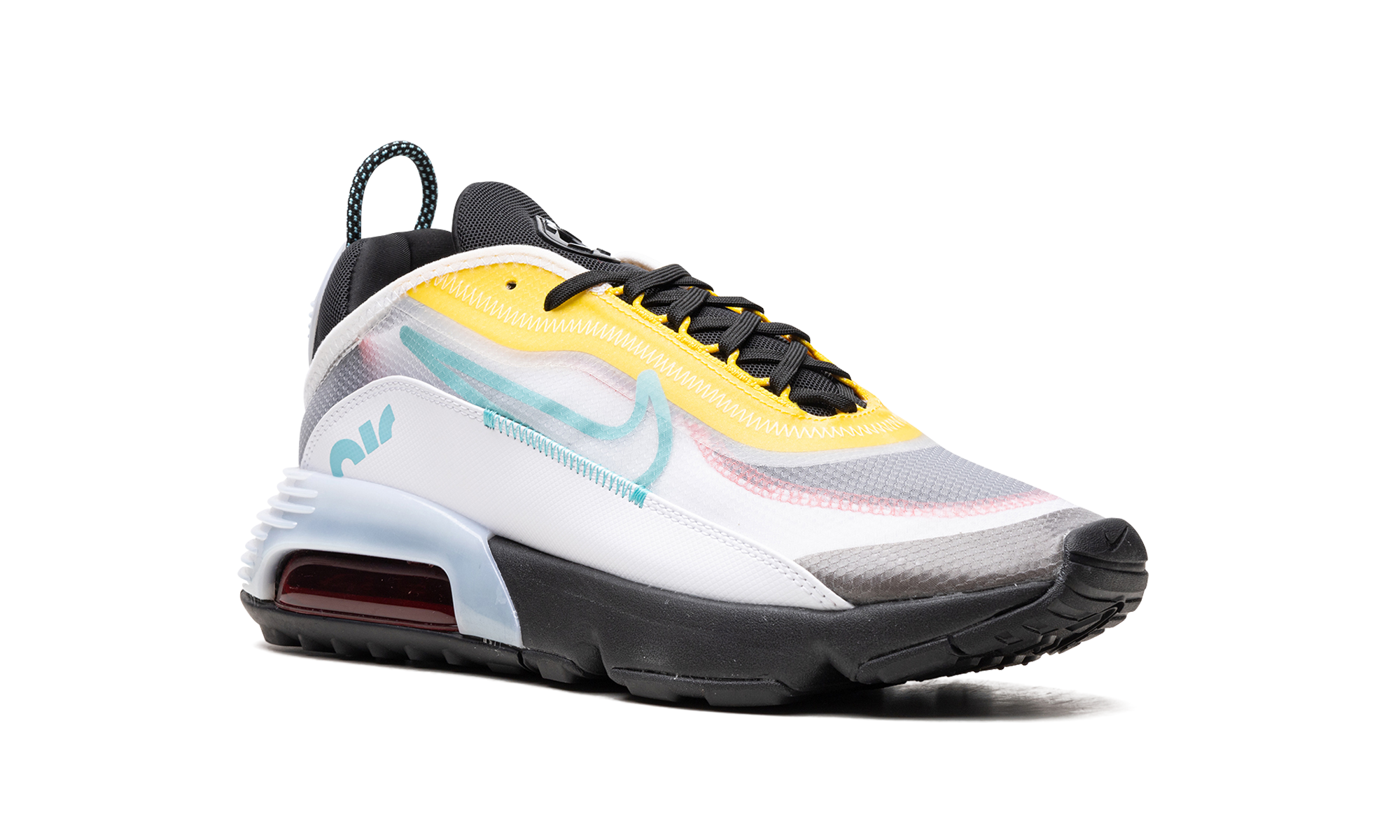 Air Max 2090 "White Speed Yellow Bleached Aqua"