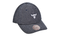 Denim Slouch Strapback Hat "Chicago Bulls Reverse - Grey" QA32Z 5BULLS