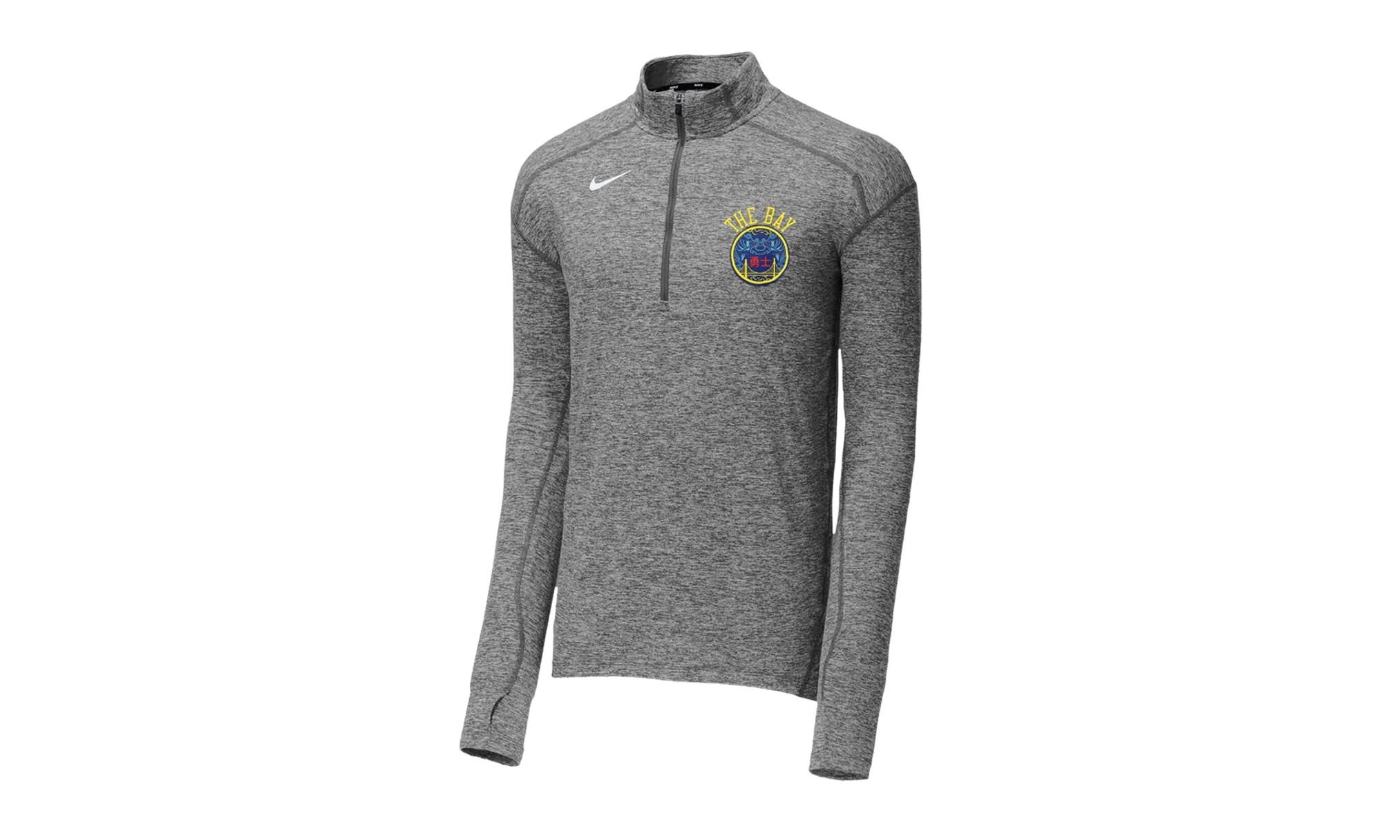 NBA The Bay Long Sleeve T-Shirt WMNS "Golden State Warriors - Grey" H000268 NGSW