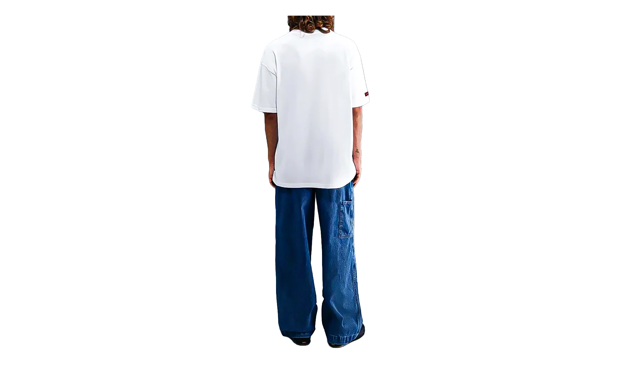 SB Charcoal Dunk T-shirt "White" HV2195 100