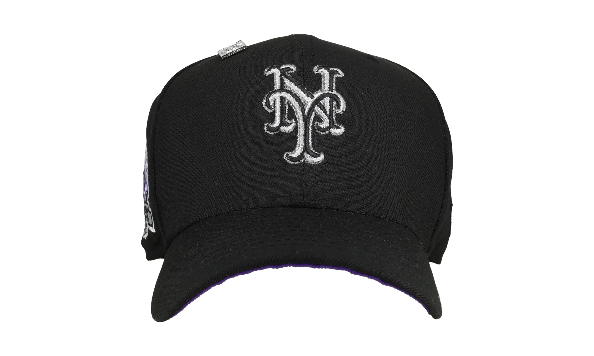 59FIFTY New York Mets 40th Anniversary Fitted Hat "Black / Purple" NE191