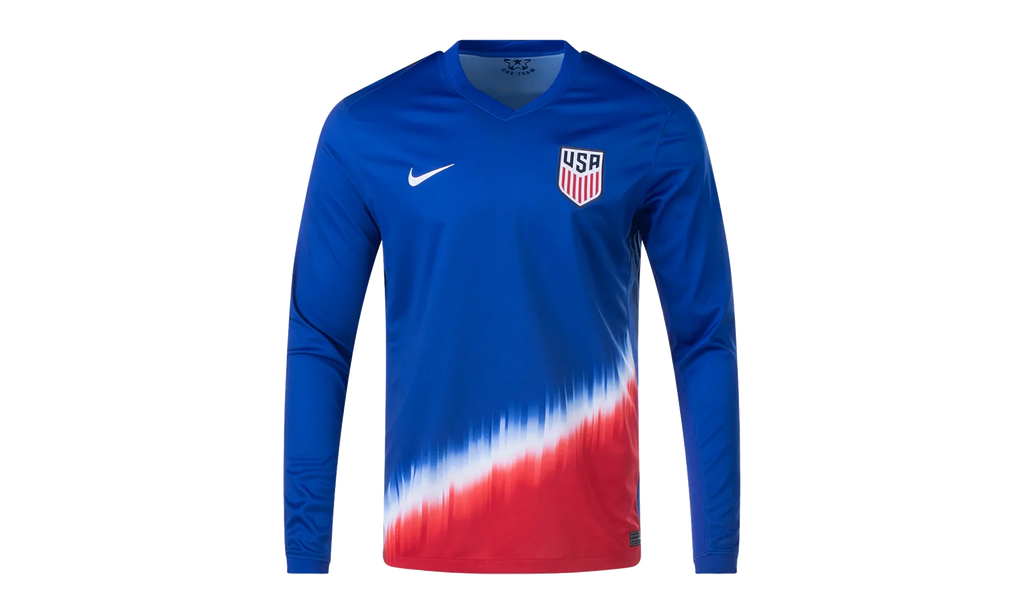 Dri-FIT Soccer Long-Sleeve Replica Jersey "USMNT 2024 Stadium Away" FJ1263 417
