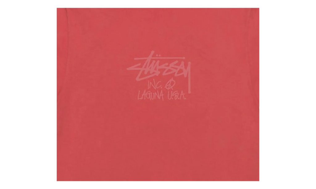 Laguna USA Pigment Dyed Tee "Guava" STUS390