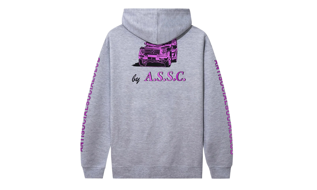 Berlin Alt Heather Hoodie "Grey" ANTSOC BERLIN