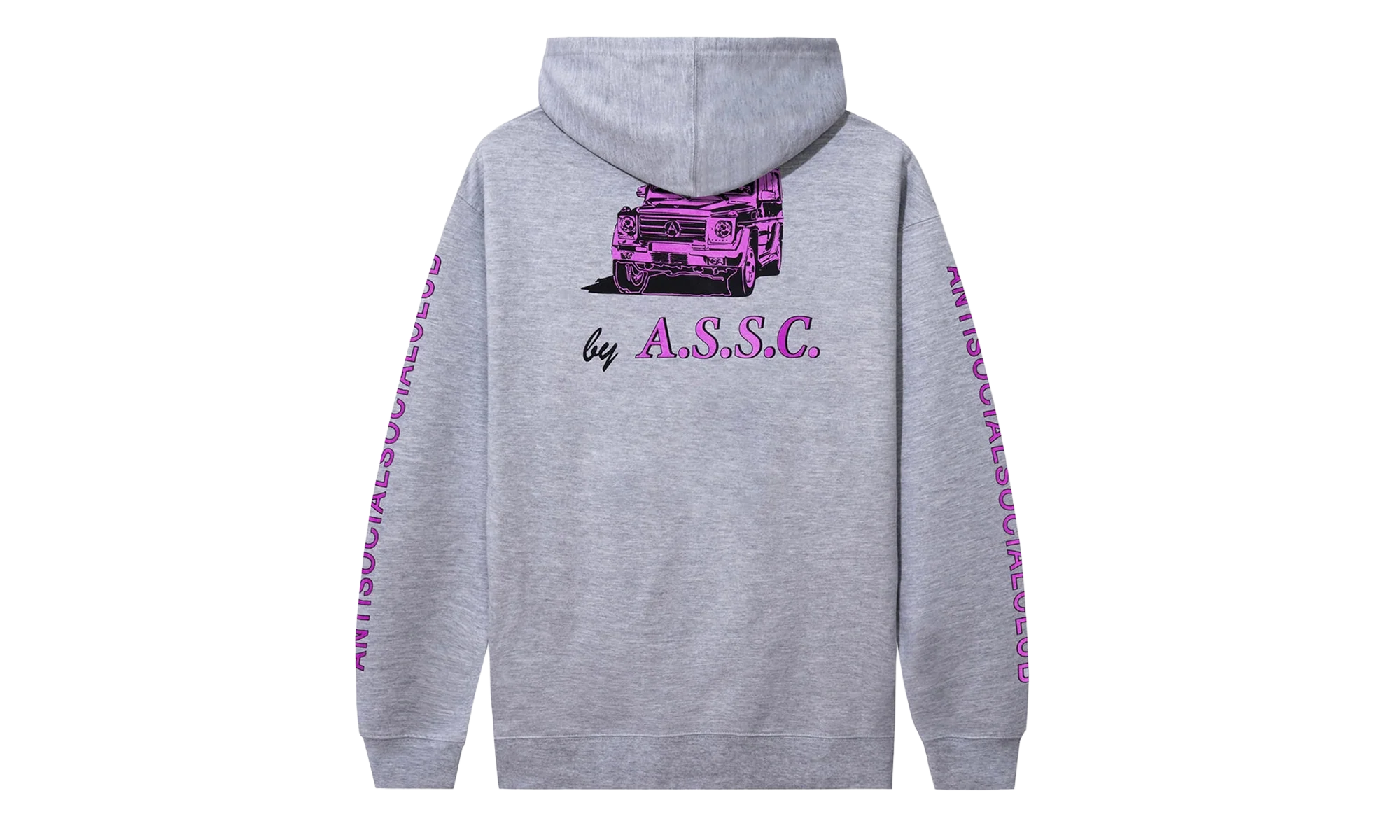 Berlin Alt Heather Hoodie "Grey" ANTSOC BERLIN