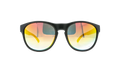 Glimpse RL Sunglasses "Rainbow Mirror - Satin Black" 8600112 010193