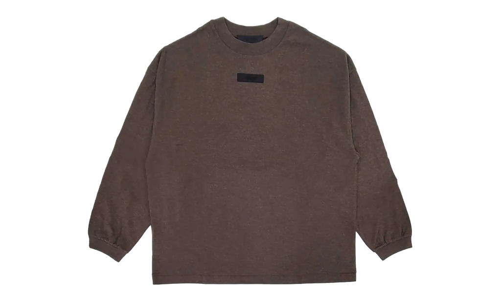 Logo Long Sleeve Tee Shirt "Heather Wood" 125SU244202F