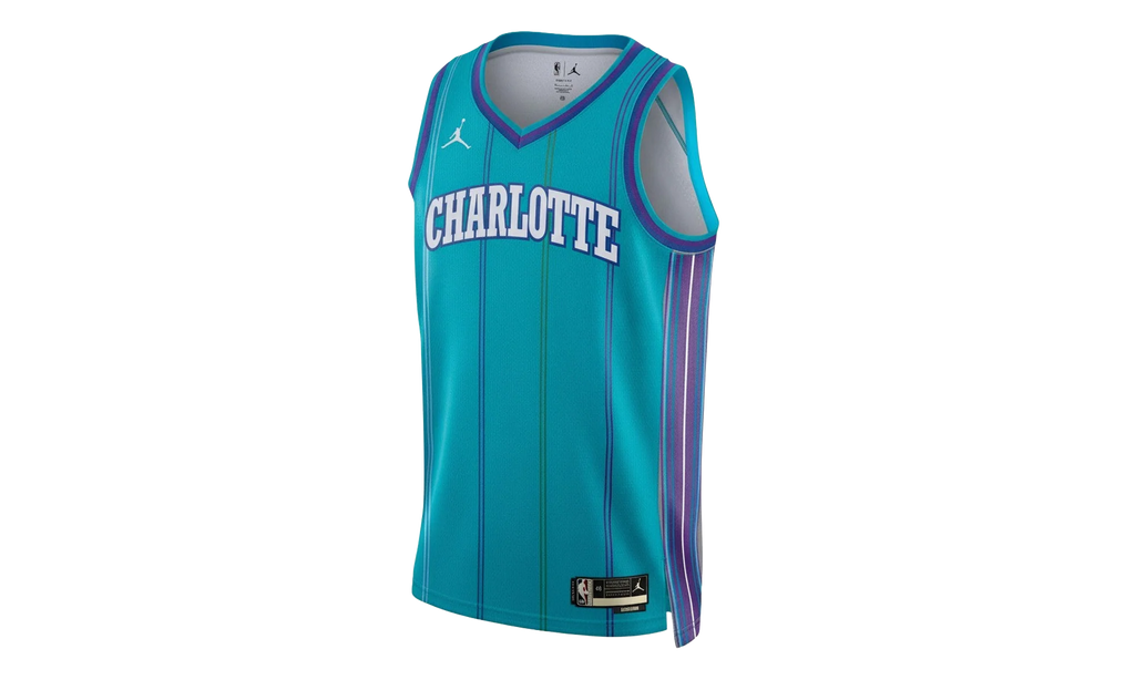 NBA Hornets Hardwood Classic Edition Swingman Jersey "Teal" DX8614 415