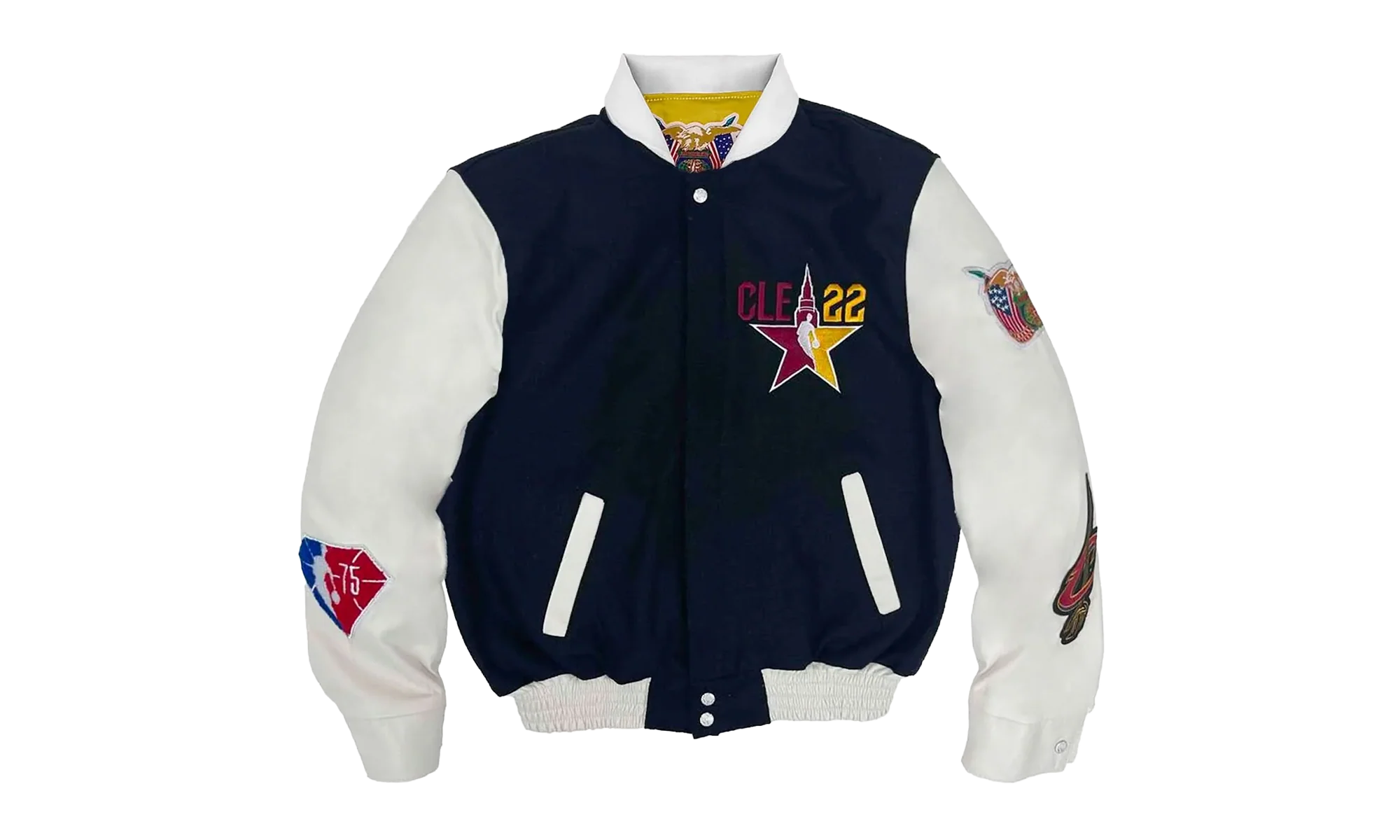 Wool & Leather Varsity Jacket "NBA All-Star 2022" NBA 102 CLE22