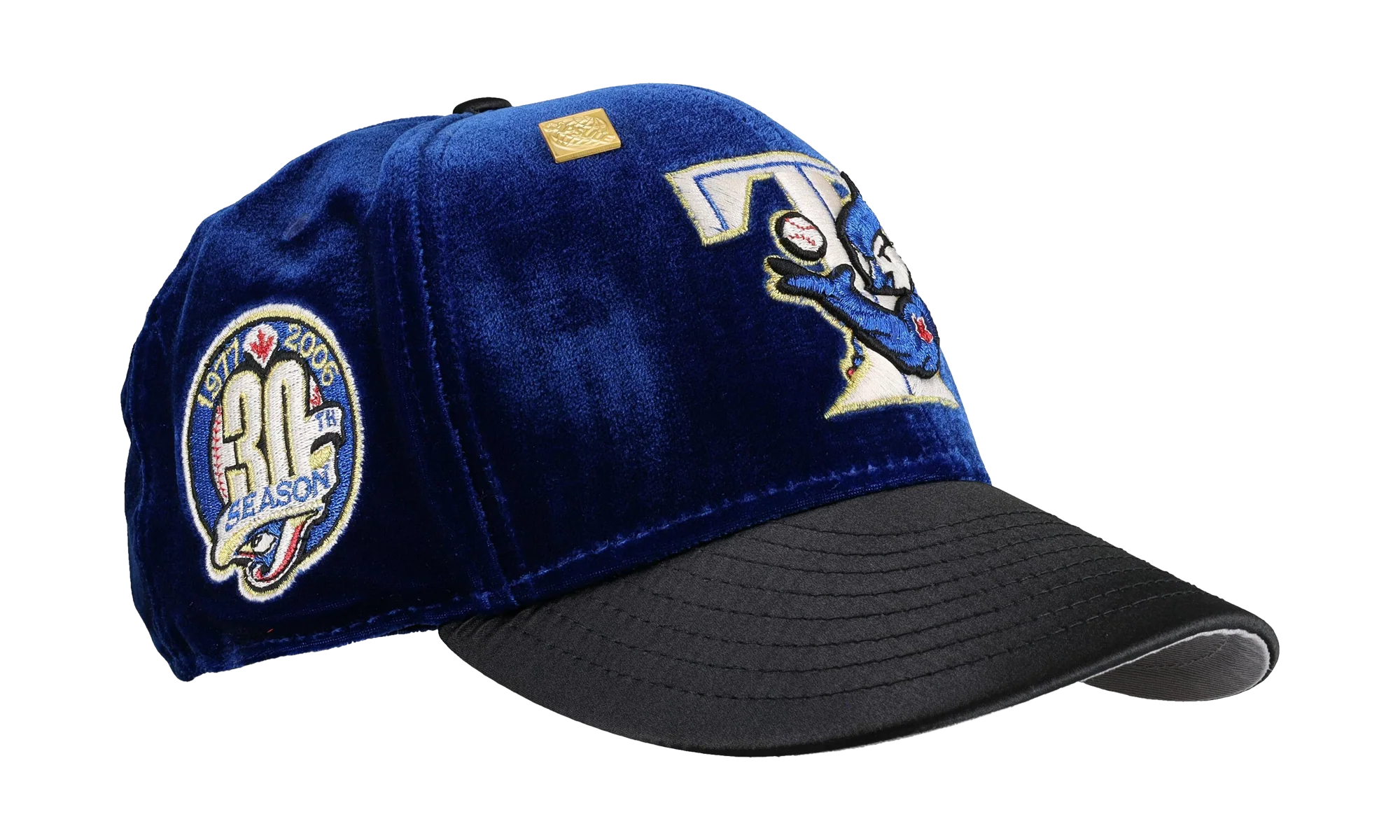 59FIFTY Toronto Blue Jays 30th Season Fitted Hat "Royal - Velvet" NE407