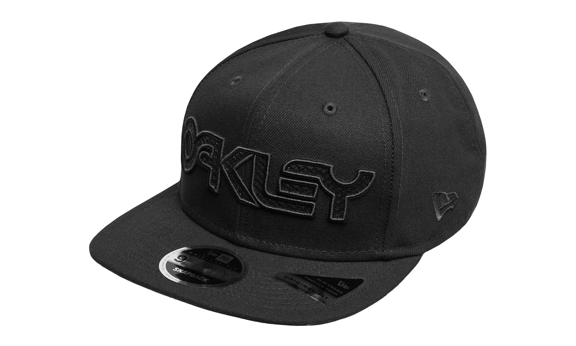 9FIFTY OAKLEY x New Era B1B Meshed FB Snapback Hat "Blackout" FOS900728 02E